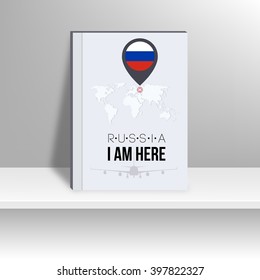 World Map and Famous Landmark. vector, illustration design.