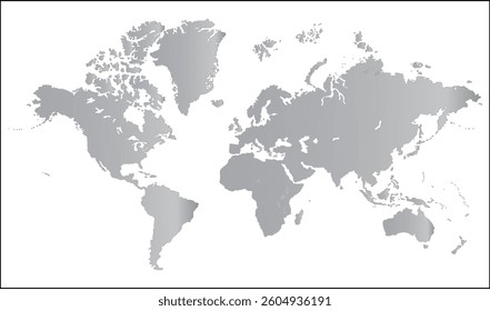 World map graphic, silhouettes world map, modern world map graphic, Countries Silhouettes Stock Illustrations, Vectors