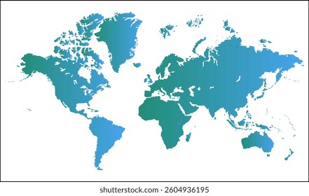 World map graphic, silhouettes world map, modern world map graphic, Countries Silhouettes Stock Illustrations, Vectors