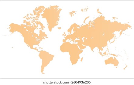 World map graphic, silhouettes world map, modern world map graphic, Countries Silhouettes Stock Illustrations, Vectors