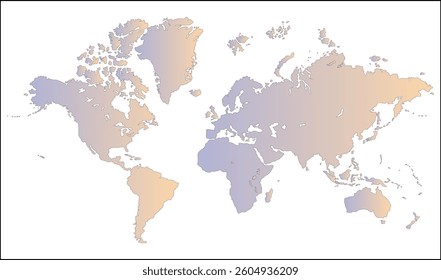 World map graphic, silhouettes world map, modern world map graphic, Countries Silhouettes Stock Illustrations, Vectors
