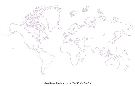 World map graphic, silhouettes world map, modern world map graphic, Countries Silhouettes Stock Illustrations, Vectors