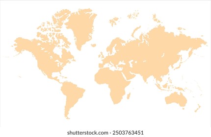 Mapa del mundo gráfico-07, mapa del mundo de Imagen de Vector, mapa del mundo moderno, Ilustración, eps 10, en todo el mundo, todos los continentes, todos los países, proyecto mundial