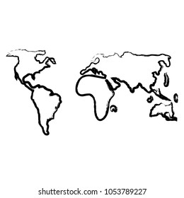 World Map icon