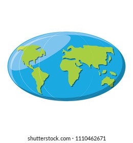 world map icon