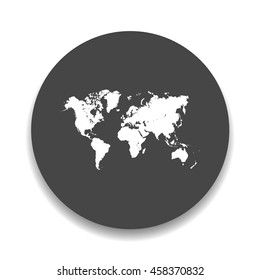  world map icon