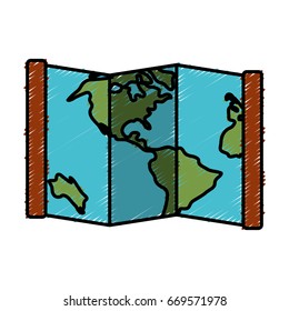 world map icon 