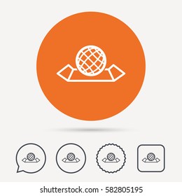 World map icon. Globe sign. Travel location symbol. Circle, speech bubble and star buttons. Flat web icons. Vector