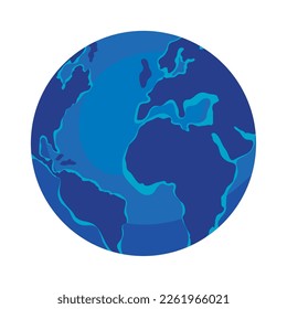 world map icon isolated style
