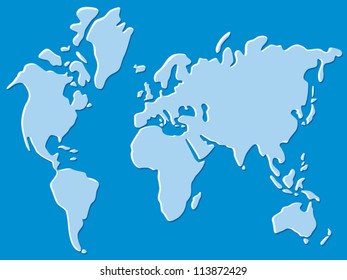 world map Illustration