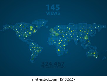 world map Illustration