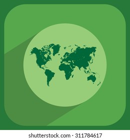 World Map Illustration
