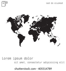 World Map Illustration
