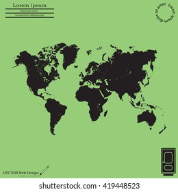 World Map Illustration