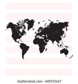 World Map Illustration