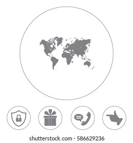 World Map Illustration
