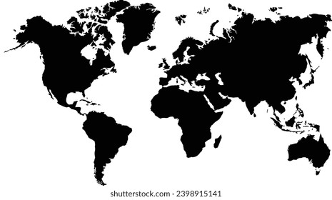 World map grafik, World map black distribution , Beauty world map, world, layout, road map