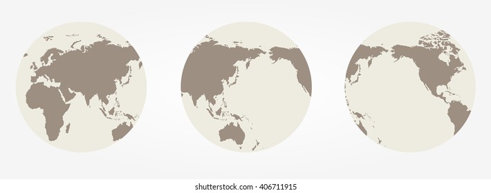 World map illustration. for infographic element, presentations, brochures, banners, website graphics.