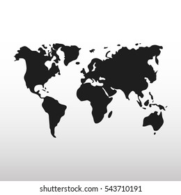 World Map Illustration vector
