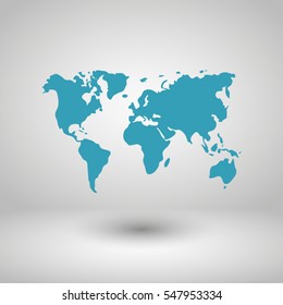 World Map Illustration vector