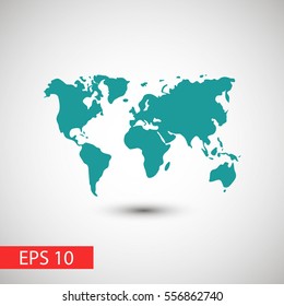 World Map Illustration vector