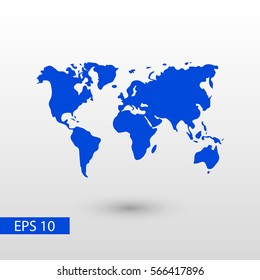 World Map Illustration vector