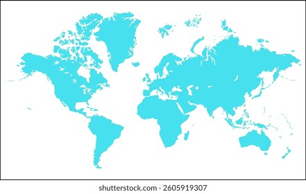 World map image, silhouettes world map, modern world map graphic, Countries Silhouettes Stock Illustrations, Vectors