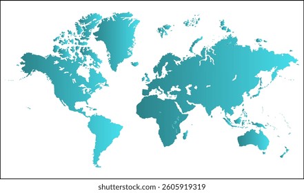 World map image, silhouettes world map, modern world map graphic, Countries Silhouettes Stock Illustrations, Vectors