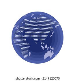 icono de estilo de infografía de mapas del mundo