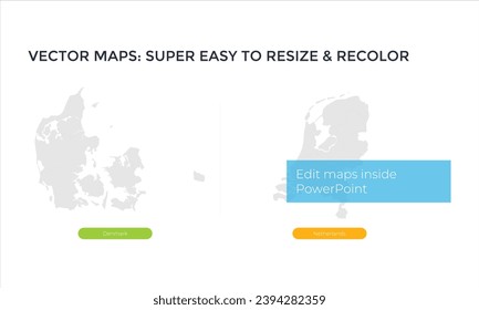 World Map Infographics Vector for Presentation and Slide Show.