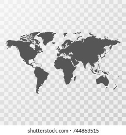 World Map Transparent Png Stickpng