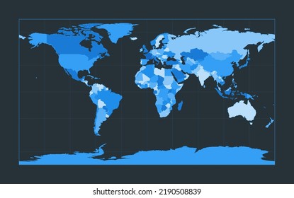 miller cylindrical projection