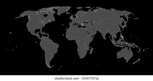 Mapa mundial en el estilo de arte de píxeles. Concepto de red social global del planeta Tierra.