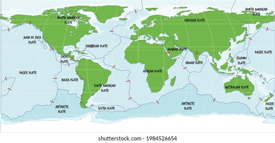 152 Divergent Boundary Images, Stock Photos & Vectors | Shutterstock