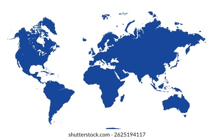 World Map, sign silhouette. World Map Globe. Vector Illustration isolated on transparent background.