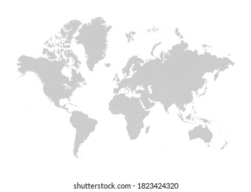 World Map - Stock Vector Illustration