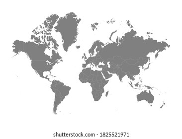 World Map - Stock Vector Illustration