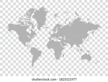 World Map - Stock Vector Illustration