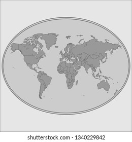 world map for studying