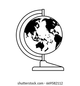 World map teach accessory