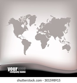 World Map Template