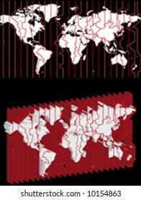 World Map with Timezones