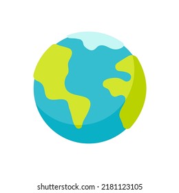 World map for tourists planning a vacation trip.