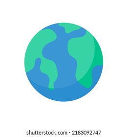 World map for tourists planning a vacation trip.
