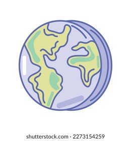 world map travel isolated icon