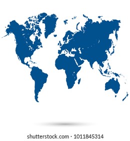 world map vector