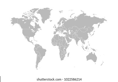 world map vector