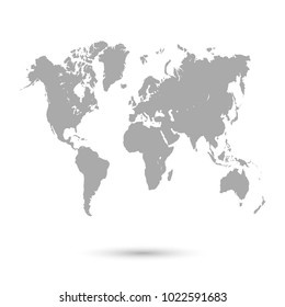 world map vector
