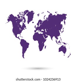 world map vector