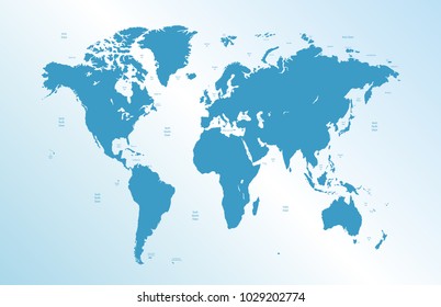 world map vector